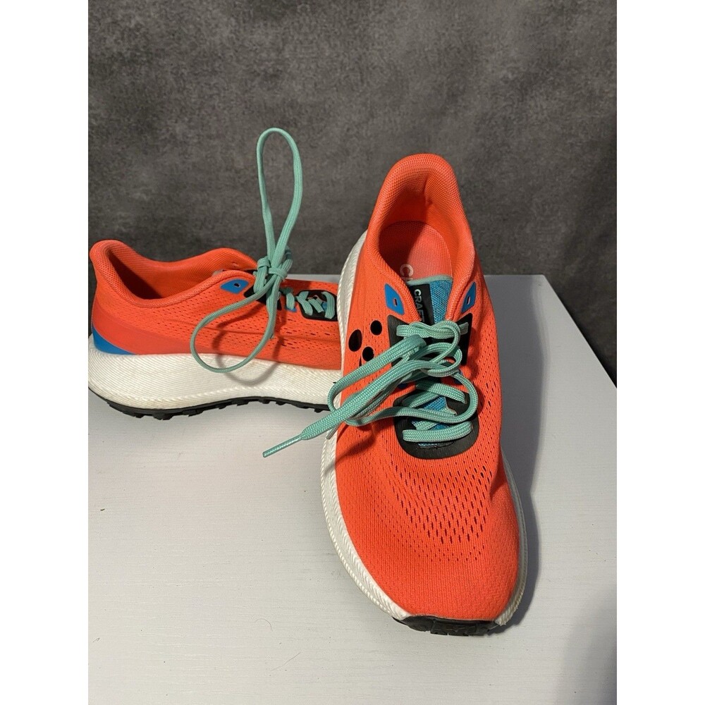 Craft CTM Ultra Carbon Running Shoes Men's Size 9 Orange Trail Performance - Picture 2 of 9
